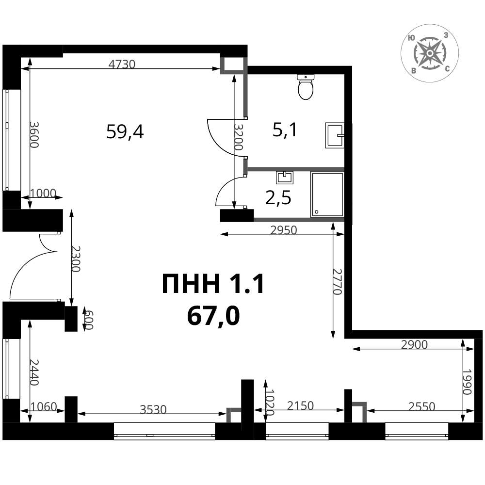 Объект по адресу Москва, Комсомольская улица, д.16 