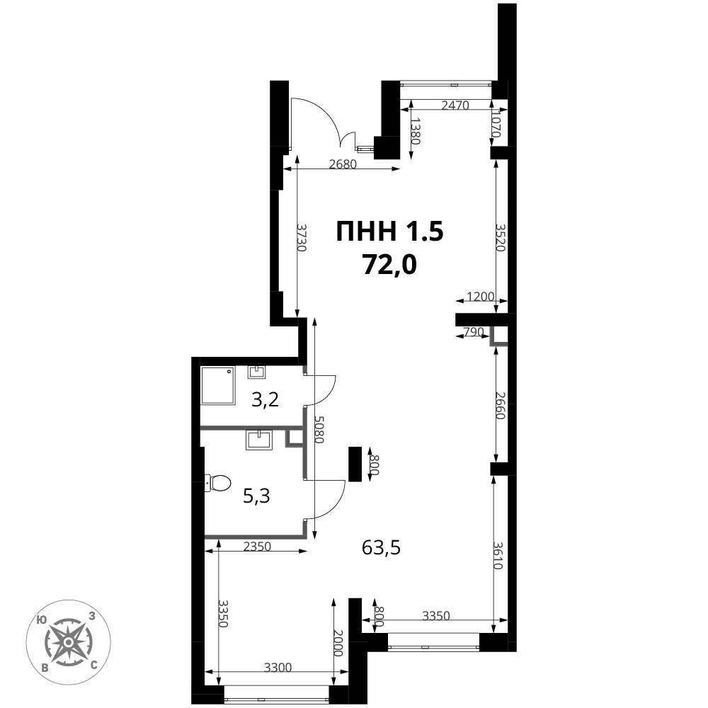 Объект по адресу Москва, Комсомольская улица, д.16 
