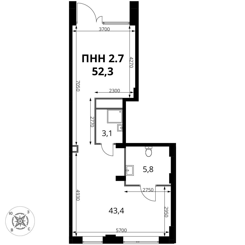 Объект по адресу Москва, Комсомольская улица, д.16 