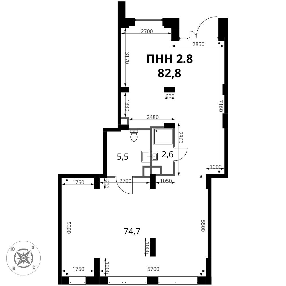 Объект по адресу Москва, Комсомольская улица, д.16 