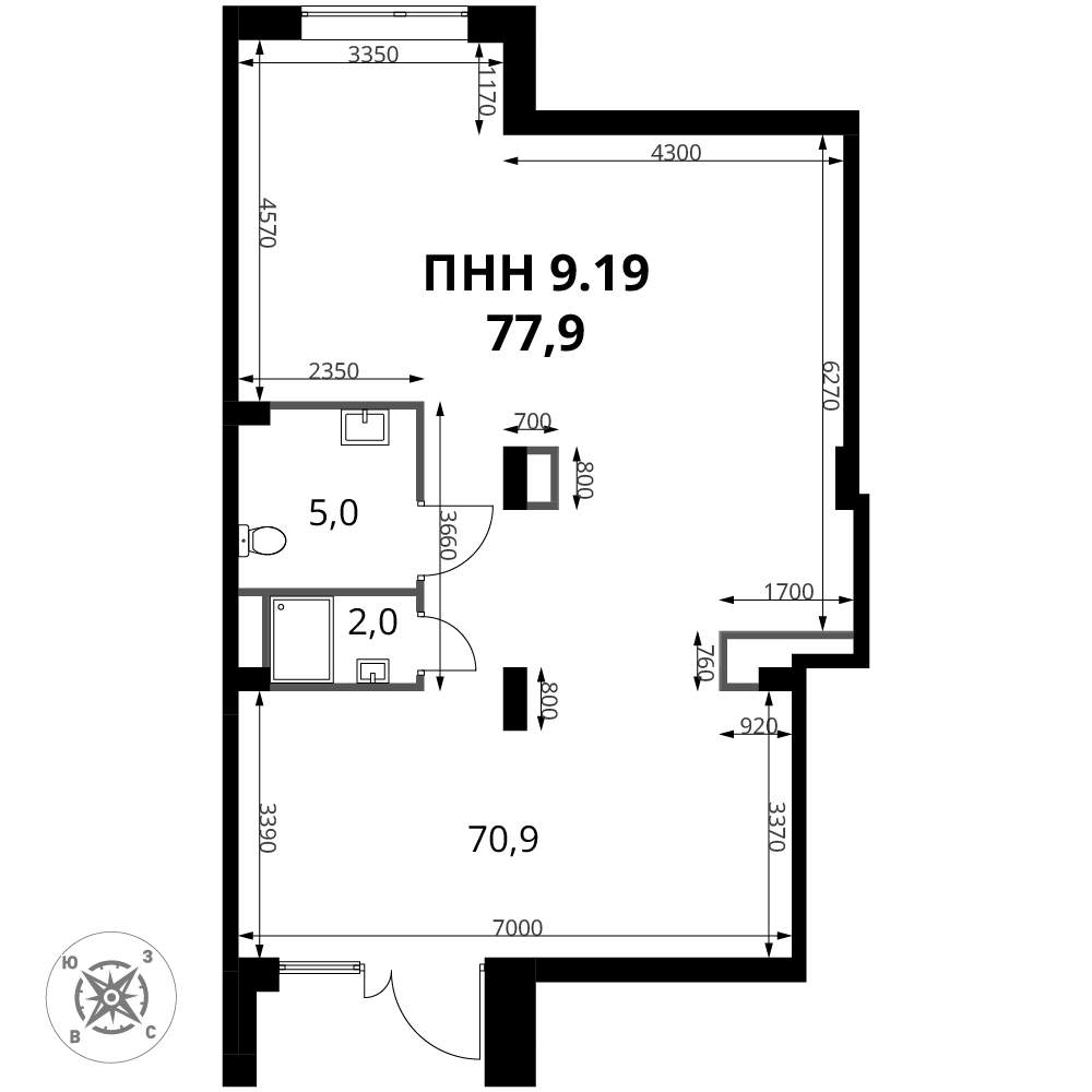 Объект по адресу Москва, Комсомольская улица, д.16 