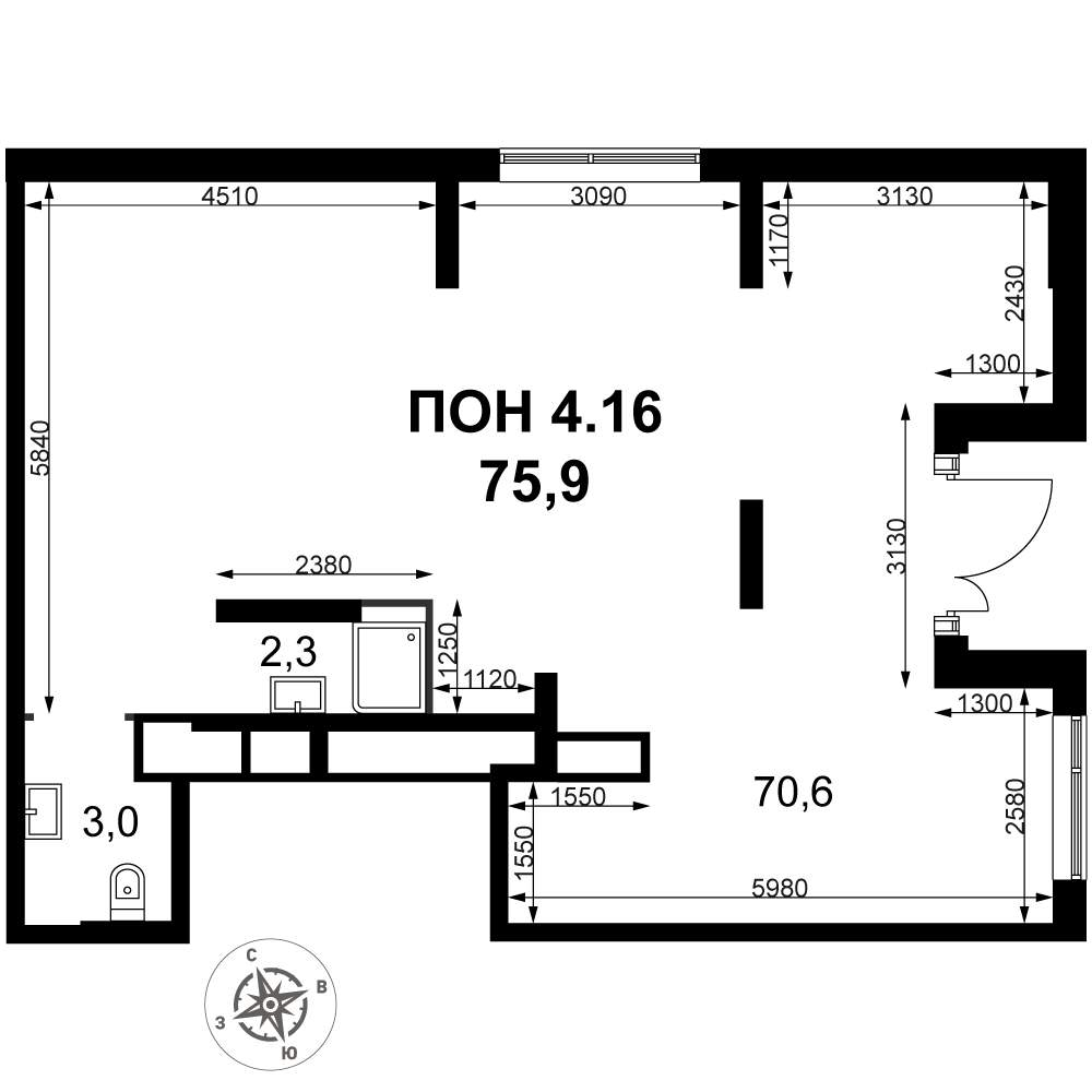 Объект по адресу Москва, Ивакино квартал, д.1 