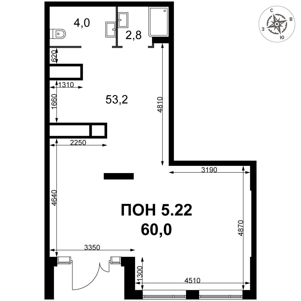 Объект по адресу Москва, Ивакино квартал, д.1 