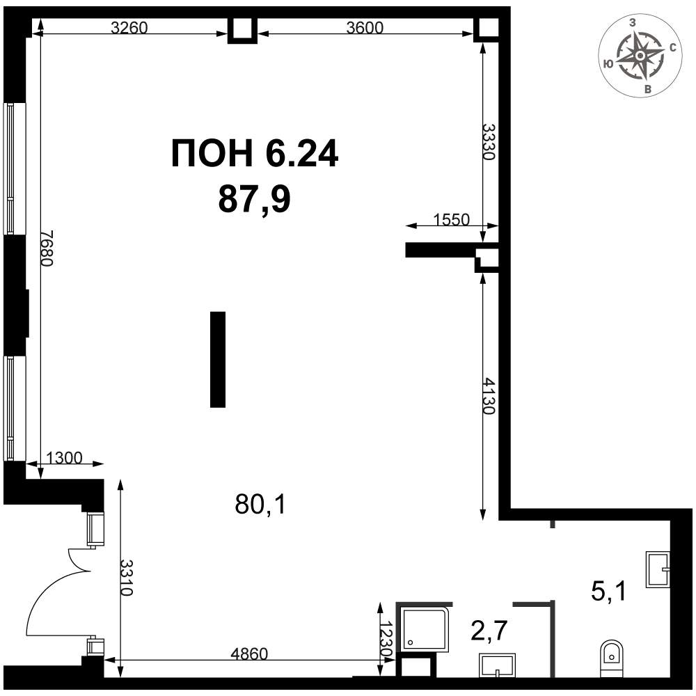 Объект по адресу Москва, Ивакино квартал, д.1 