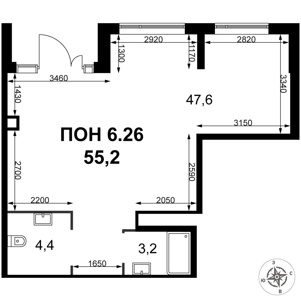 Объект по адресу Москва, Ивакино квартал, д.1 