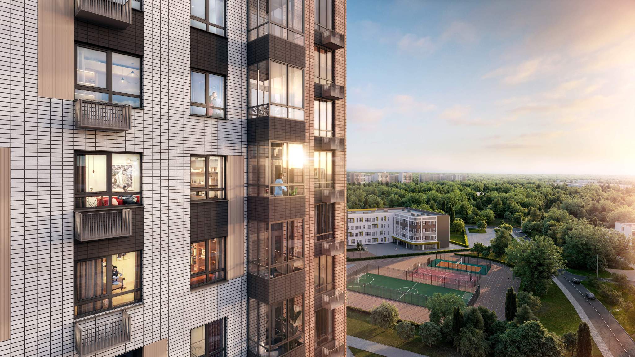 Объект по адресу Москва, Ивакино квартал, д.1 