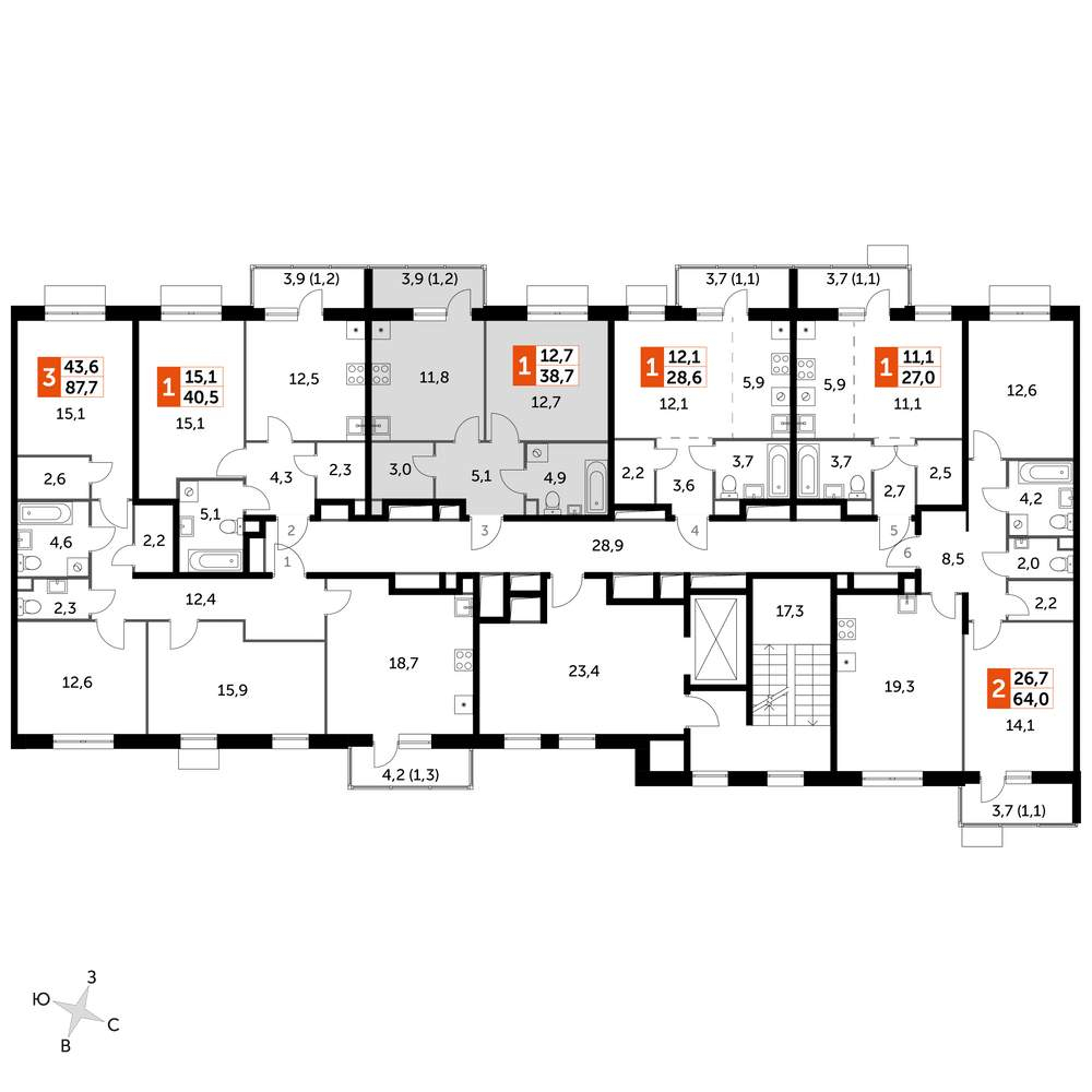 Объект по адресу Московская обл, Бородино д, Малая Бородинская ул, д. 1к3