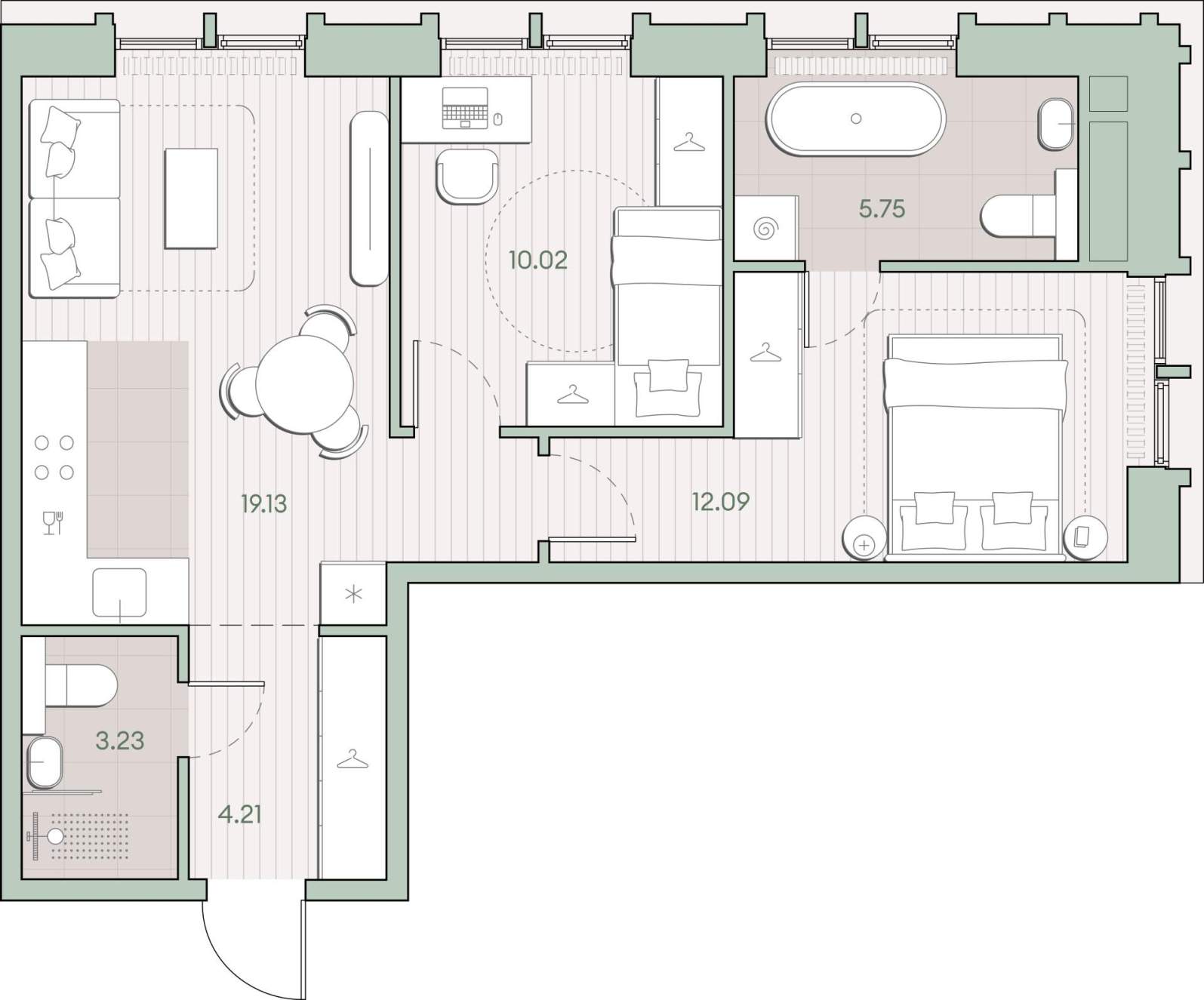 Объект по адресу Москва г, Ивана Франко ул, д. 22к1