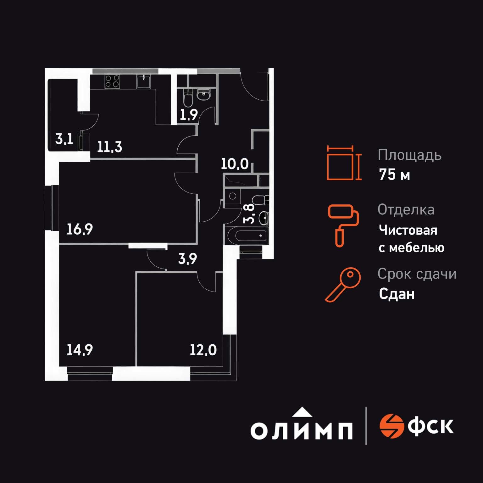 Объект по адресу Москва, Ленина проспект, д.223 