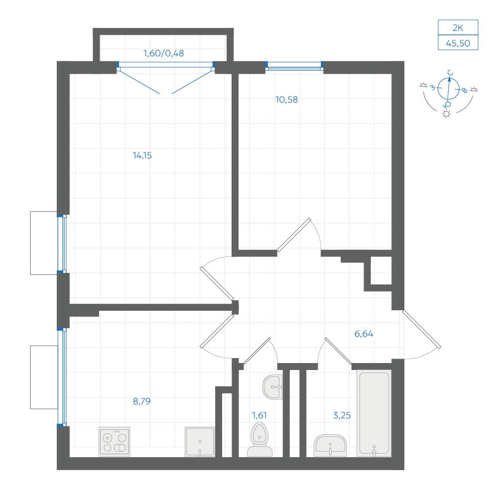 Объект по адресу Москва, ЖК Центральный парк, д.3.1 