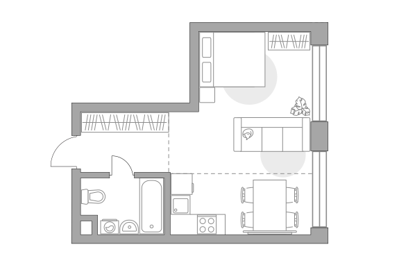 Объект по адресу Москва, Народного Ополчения улица, д.34 