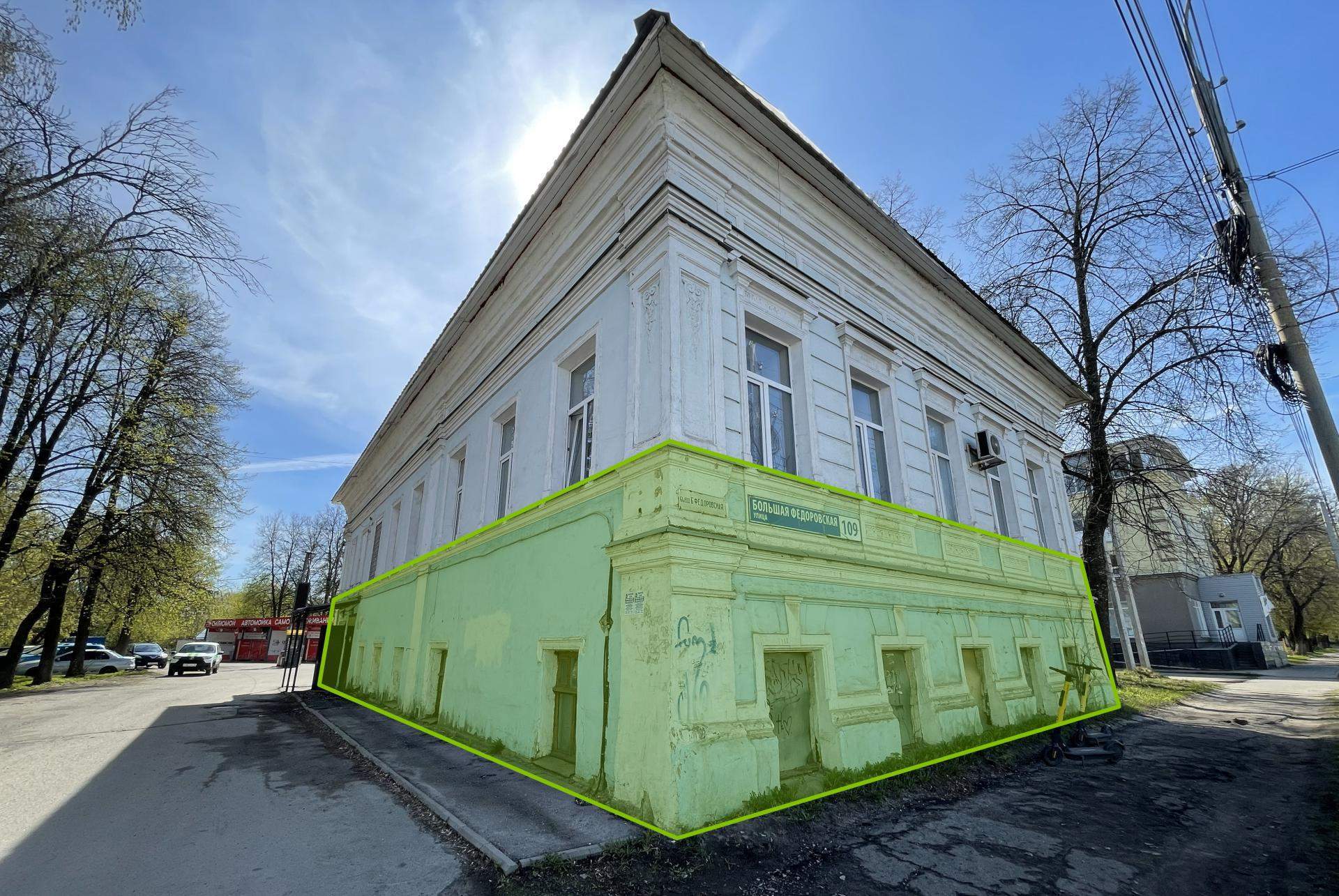 Объект по адресу Москва, Большая Федоровская улица, д.109 