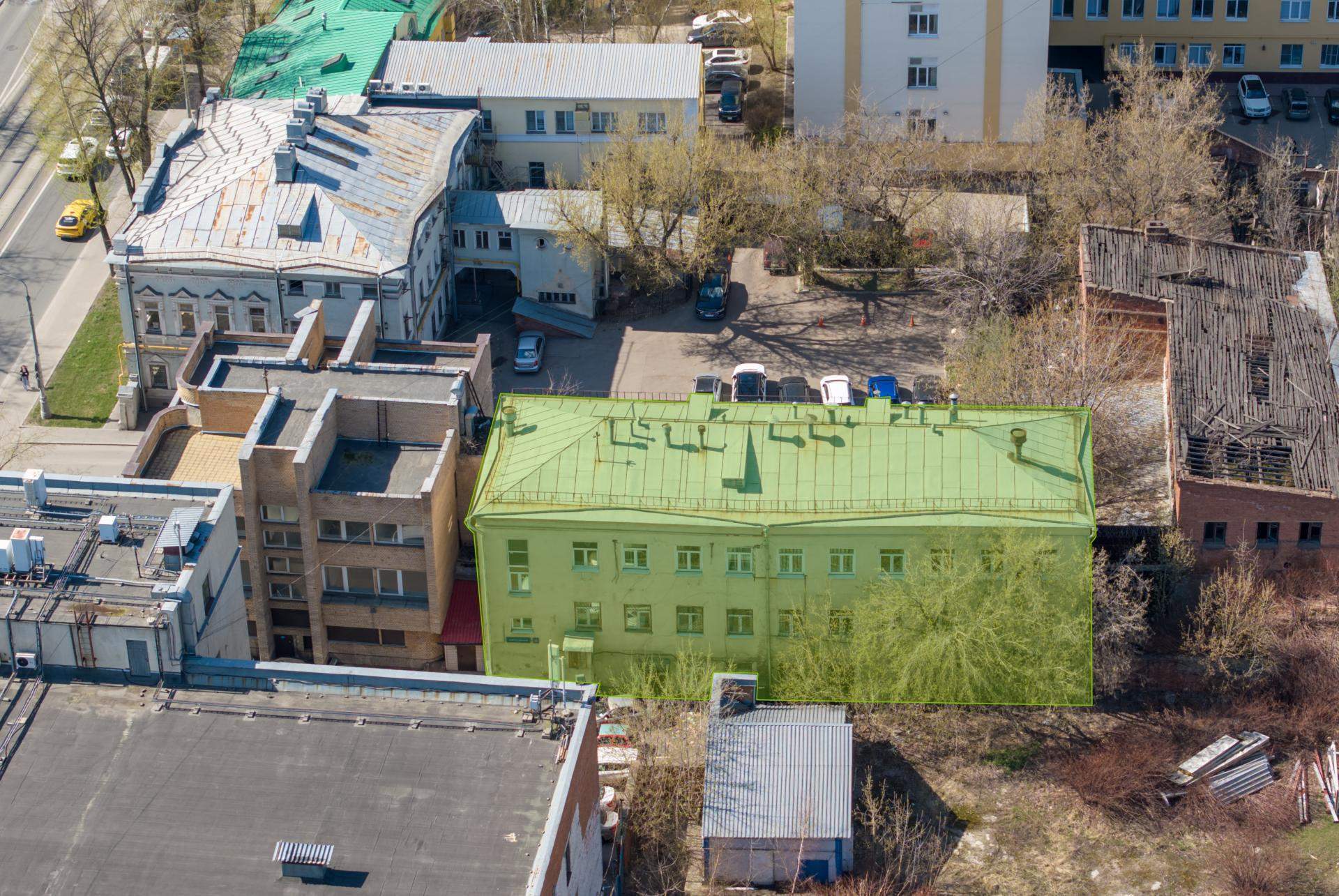 Объект по адресу Москва, Кожевническая улица, д.13/3 