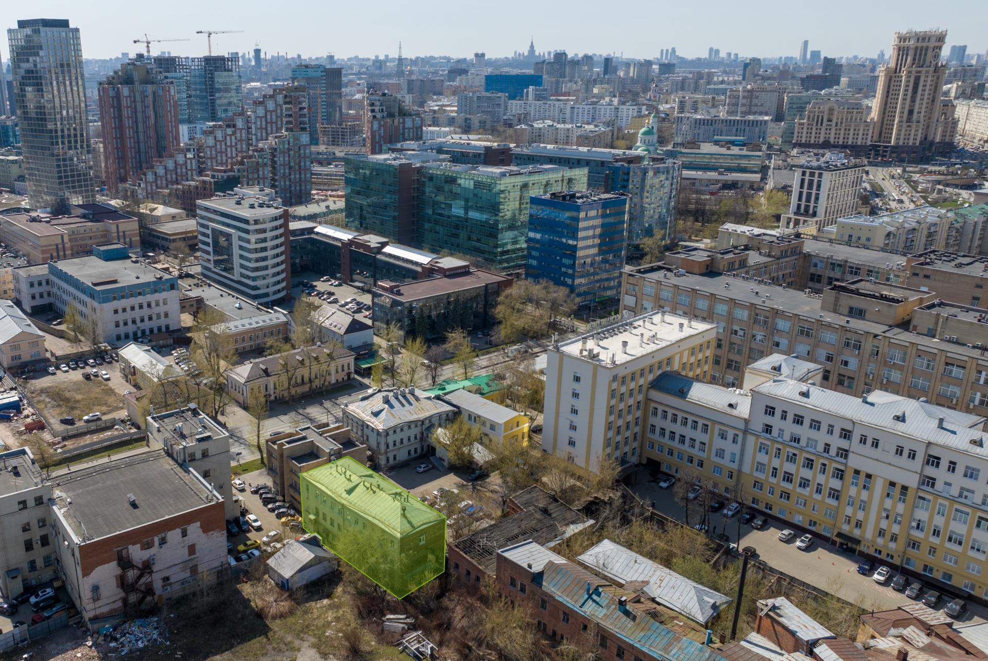 Объект по адресу Москва, Кожевническая улица, д.13/3 