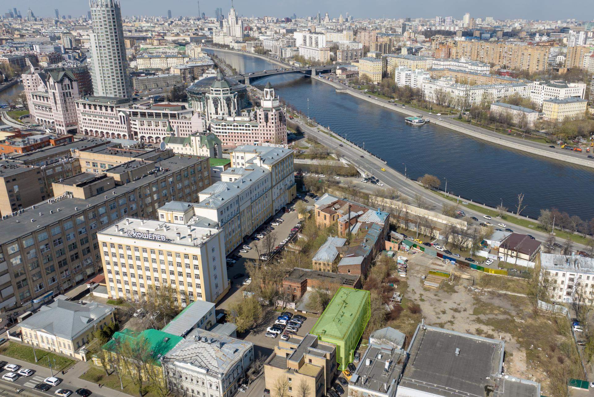 Объект по адресу Москва, Кожевническая улица, д.13/3 