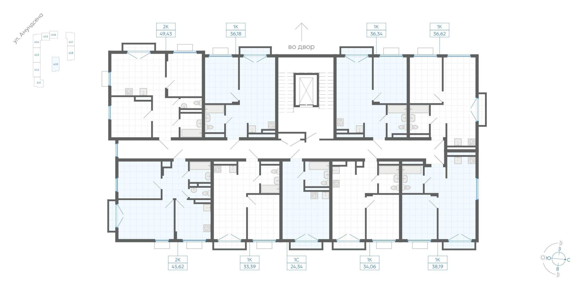 Объект по адресу Москва, ЖК Центральный парк, д.3.1 