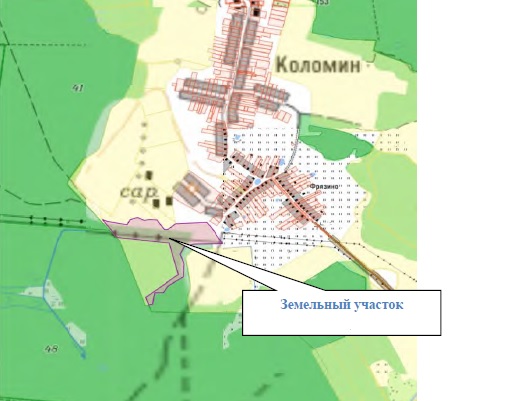 Объект по адресу Москва, Железнодорожник (Новохаритоновское с/п) садовое товарищество 