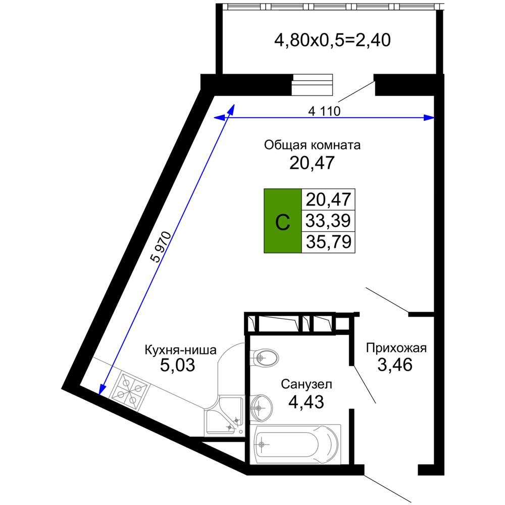 Объект по адресу Москва, Ростовское Шоссе улица, д.30/7 
