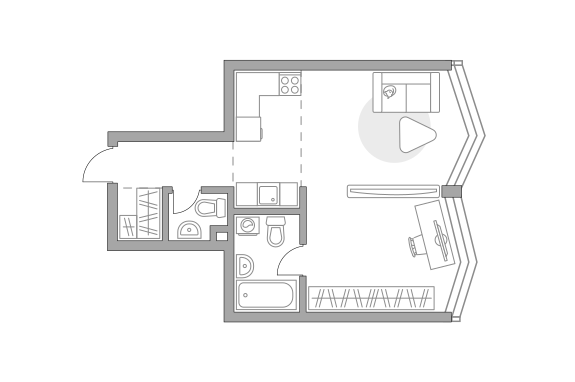 Объект по адресу Москва, Народного Ополчения улица, д.34 