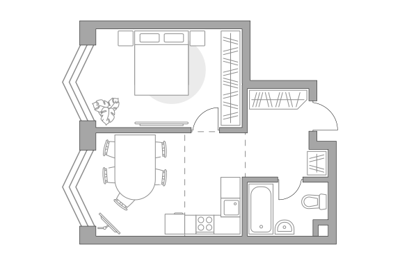 Объект по адресу Москва, Народного Ополчения улица, д.34 