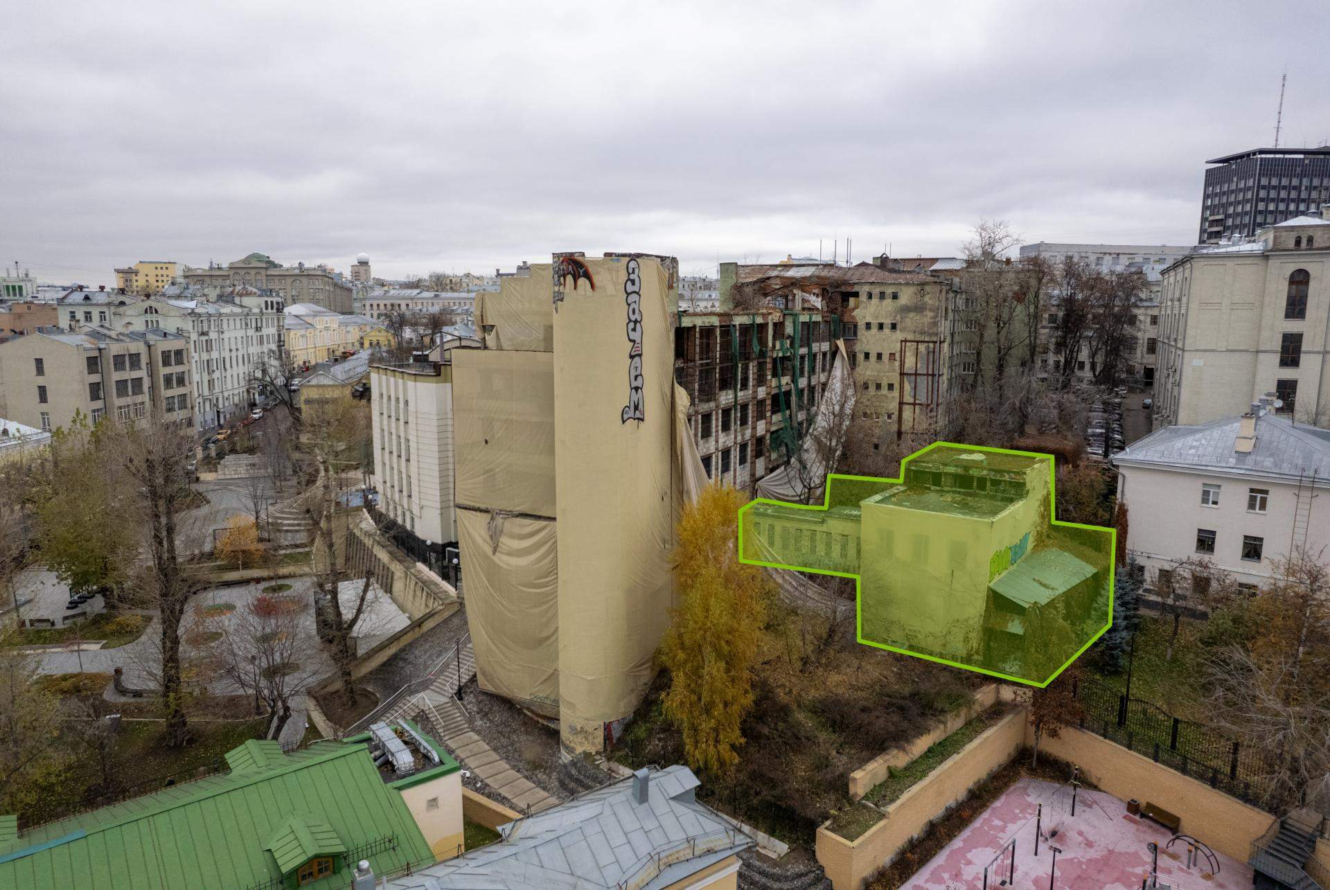 Объект по адресу Москва, Петроверигский переулок, д.1 