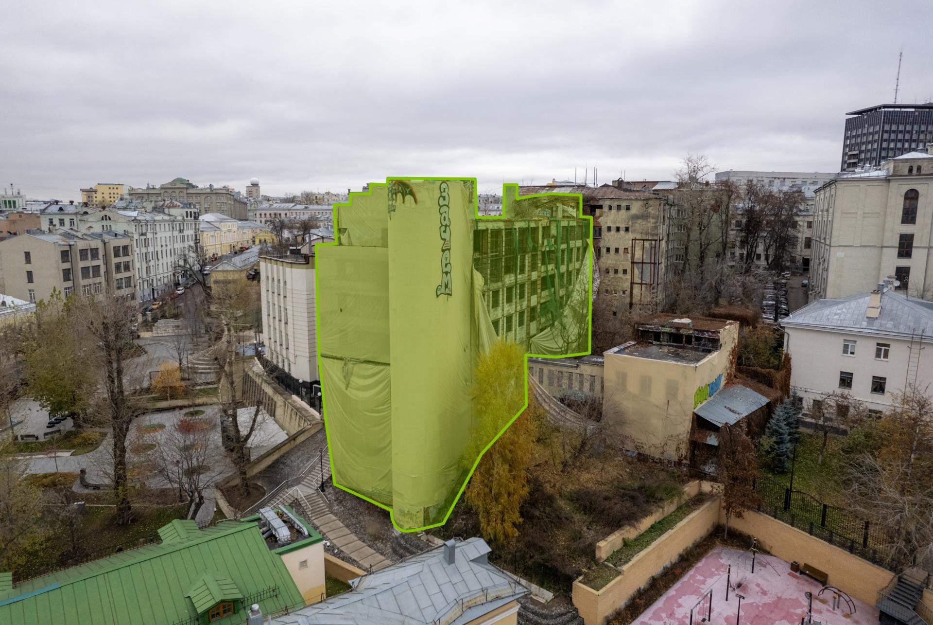 Объект по адресу Москва, Петроверигский переулок, д.1 