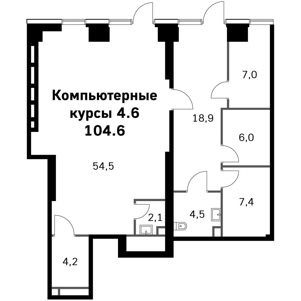 Объект по адресу Москва, 3-й Хорошёвский проезд, д.3Астр23 