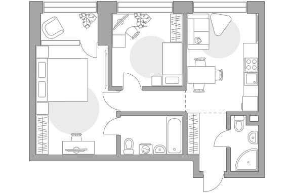 Объект по адресу Москва, Народного Ополчения улица, д.34 