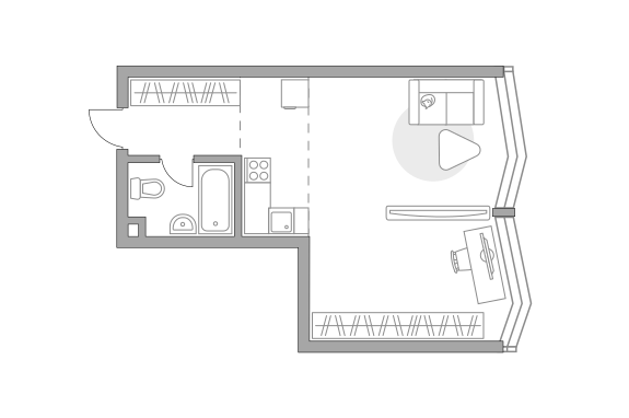 Объект по адресу Москва, Народного Ополчения улица, д.34 