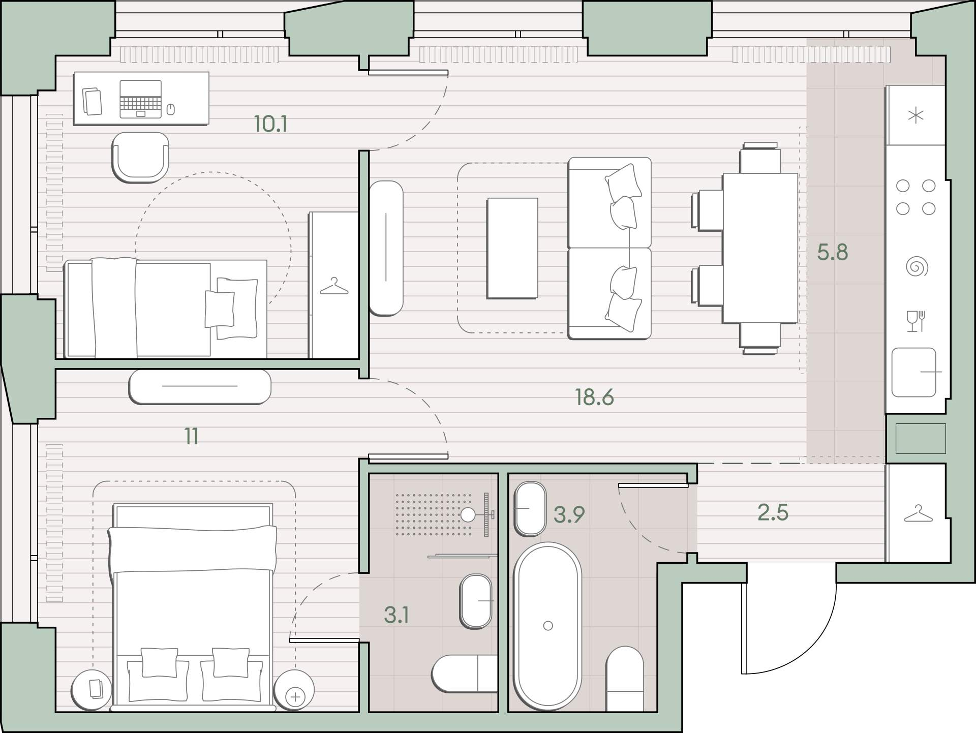 Объект по адресу Москва, Очаковское шоссе, д.1 