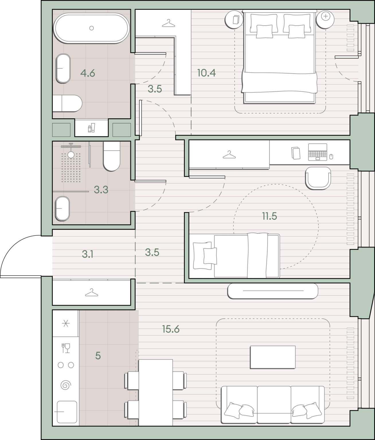 Объект по адресу Москва, Очаковское шоссе, д.1 
