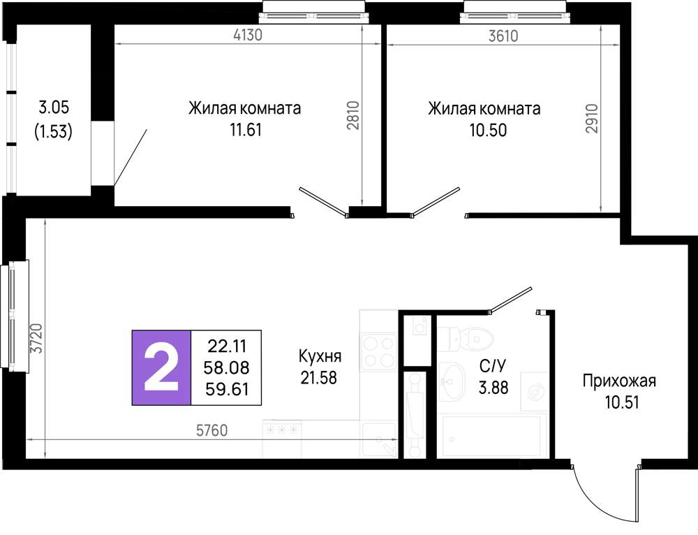 Объект по адресу Москва, Первых ул., д.1 