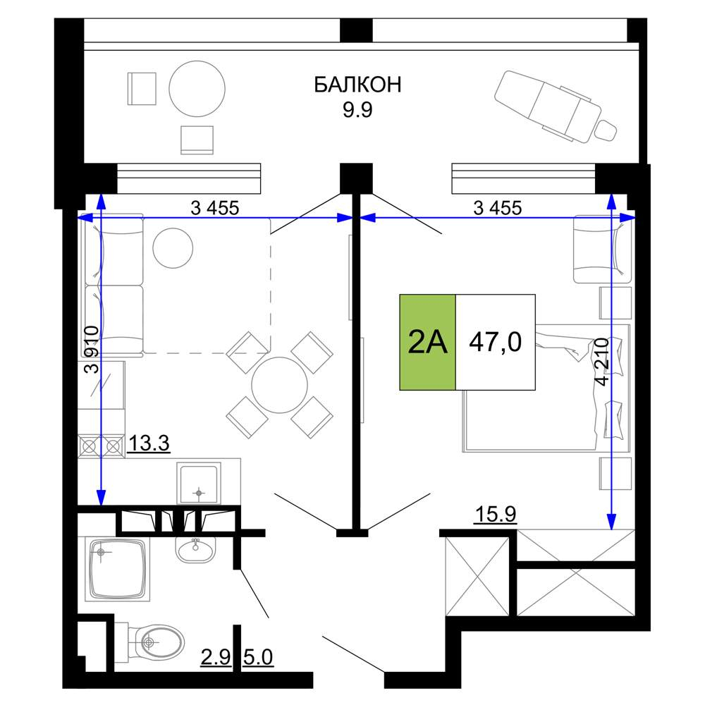 Объект по адресу Москва, Сосновый проезд, д.10 литера 2 