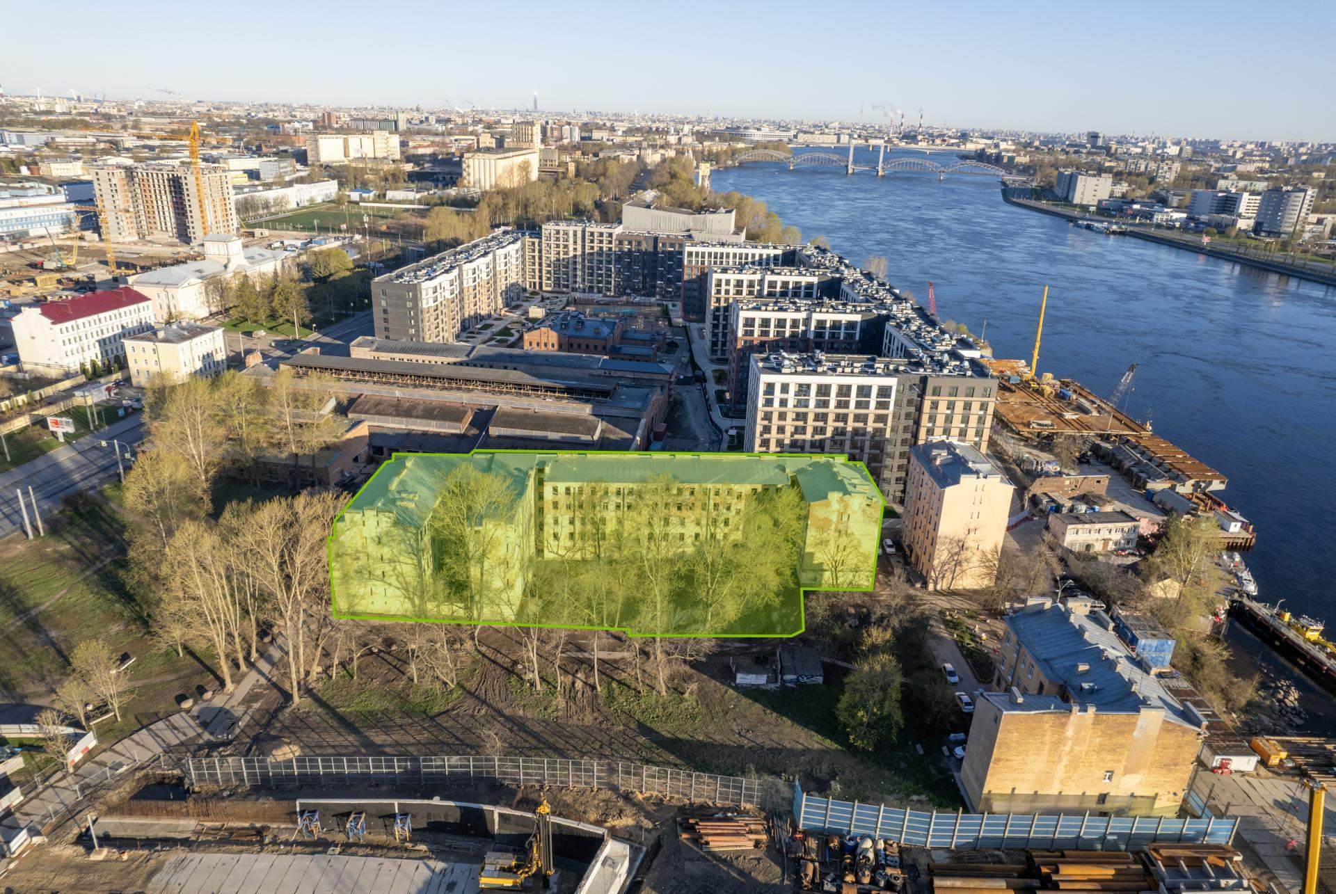 Объект по адресу Санкт-Петербург, Обуховской Обороны проспект, д.42 