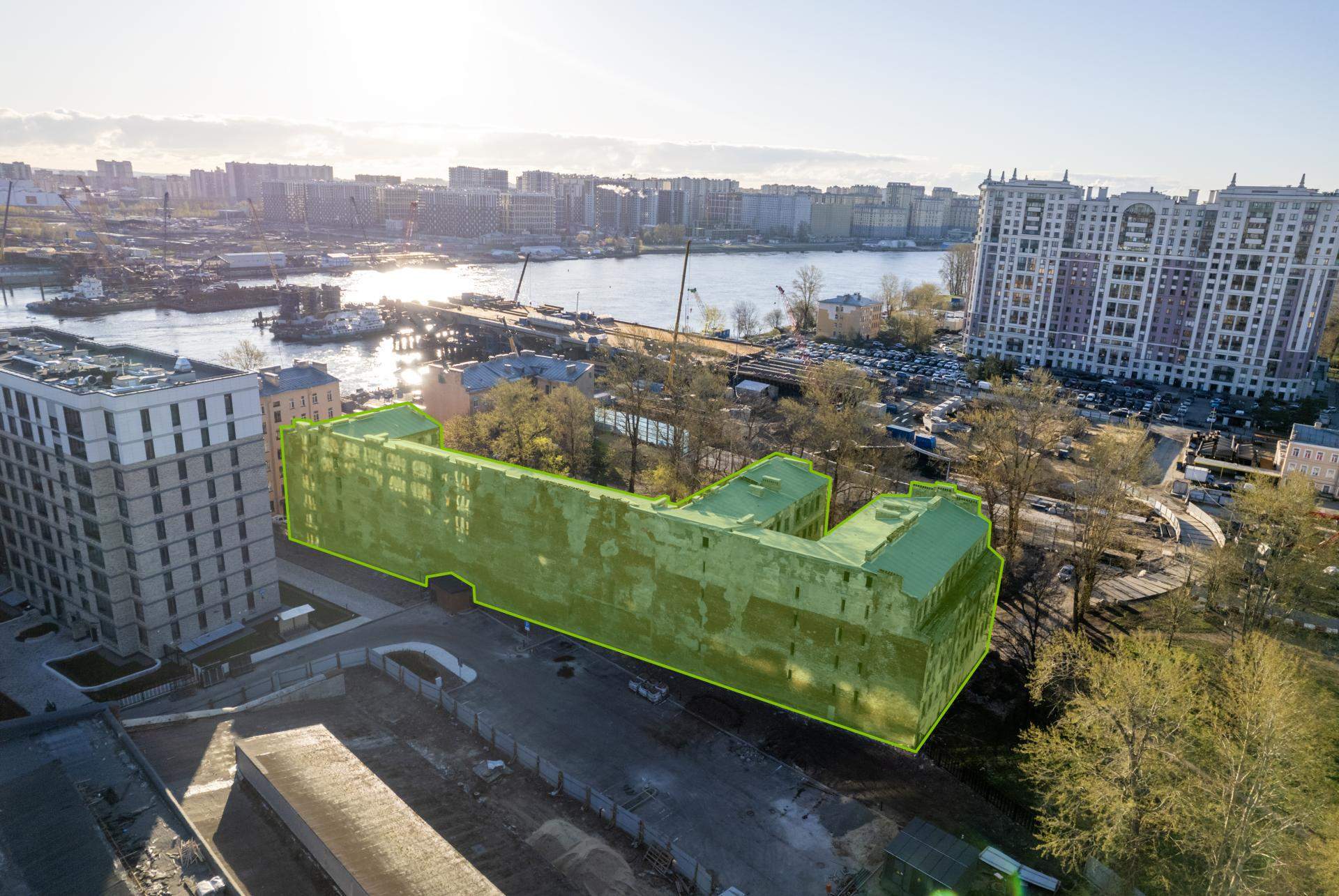 Объект по адресу Санкт-Петербург, Обуховской Обороны проспект, д.42 