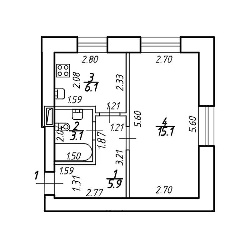 Объект по адресу Москва, Московское шоссе, д.256к2 