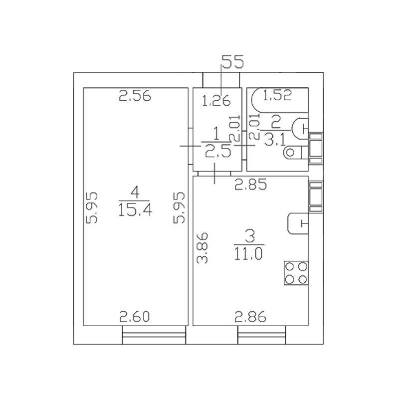 Объект по адресу Москва, Московское шоссе, д.256к5 