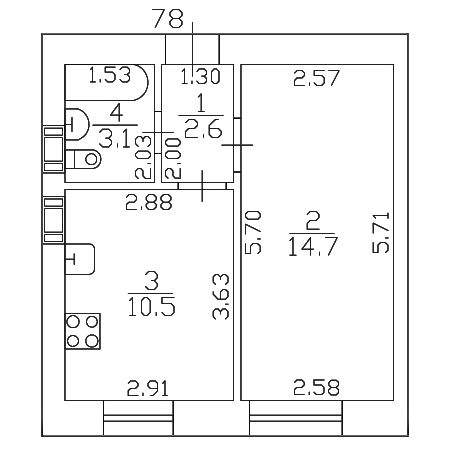 Объект по адресу Москва, Московское шоссе, д.256к5 
