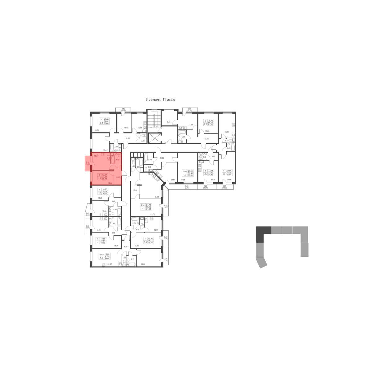 Объект по адресу Москва, Западный проезд, д.13/1 