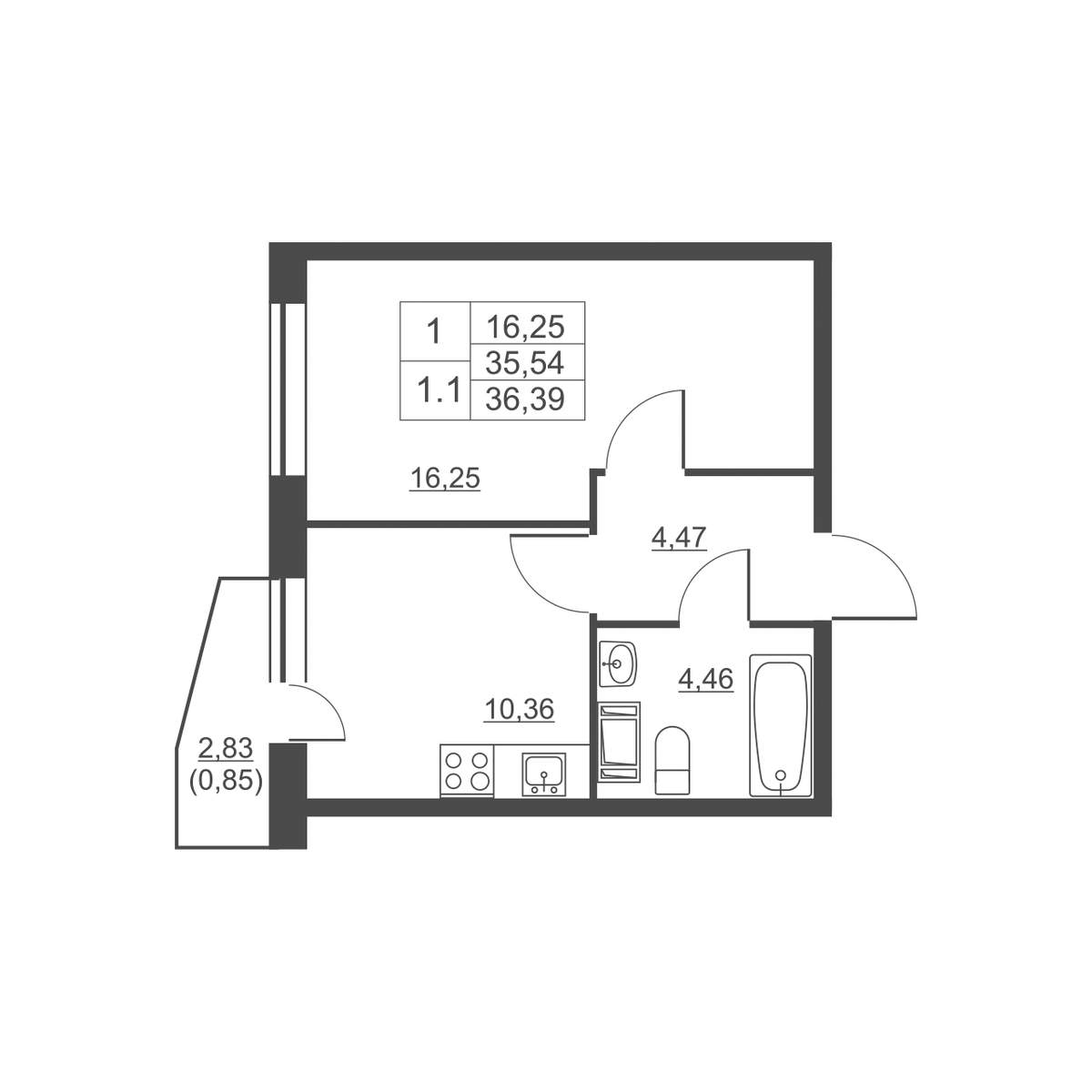 Объект по адресу Москва, Западный проезд, д.13/1 