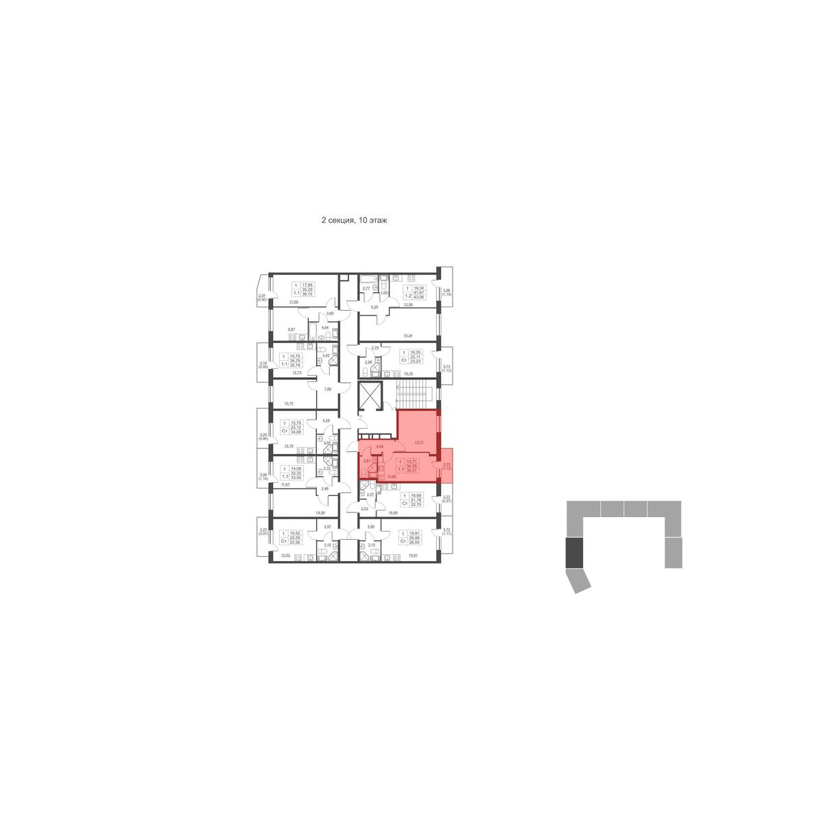 Объект по адресу Москва, Западный проезд, д.13/1 