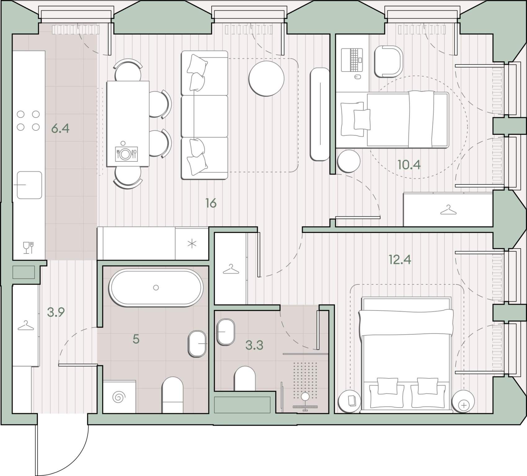 Объект по адресу Москва, Очаковское шоссе, д.1 