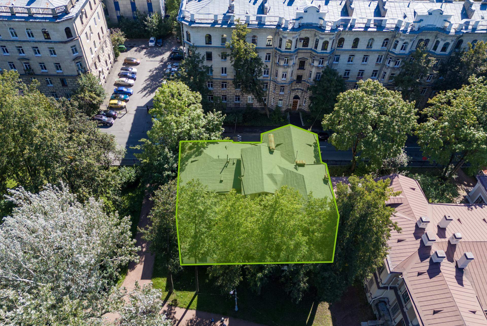 Объект по адресу Санкт-Петербург, Академика Павлова улица, д.13а 