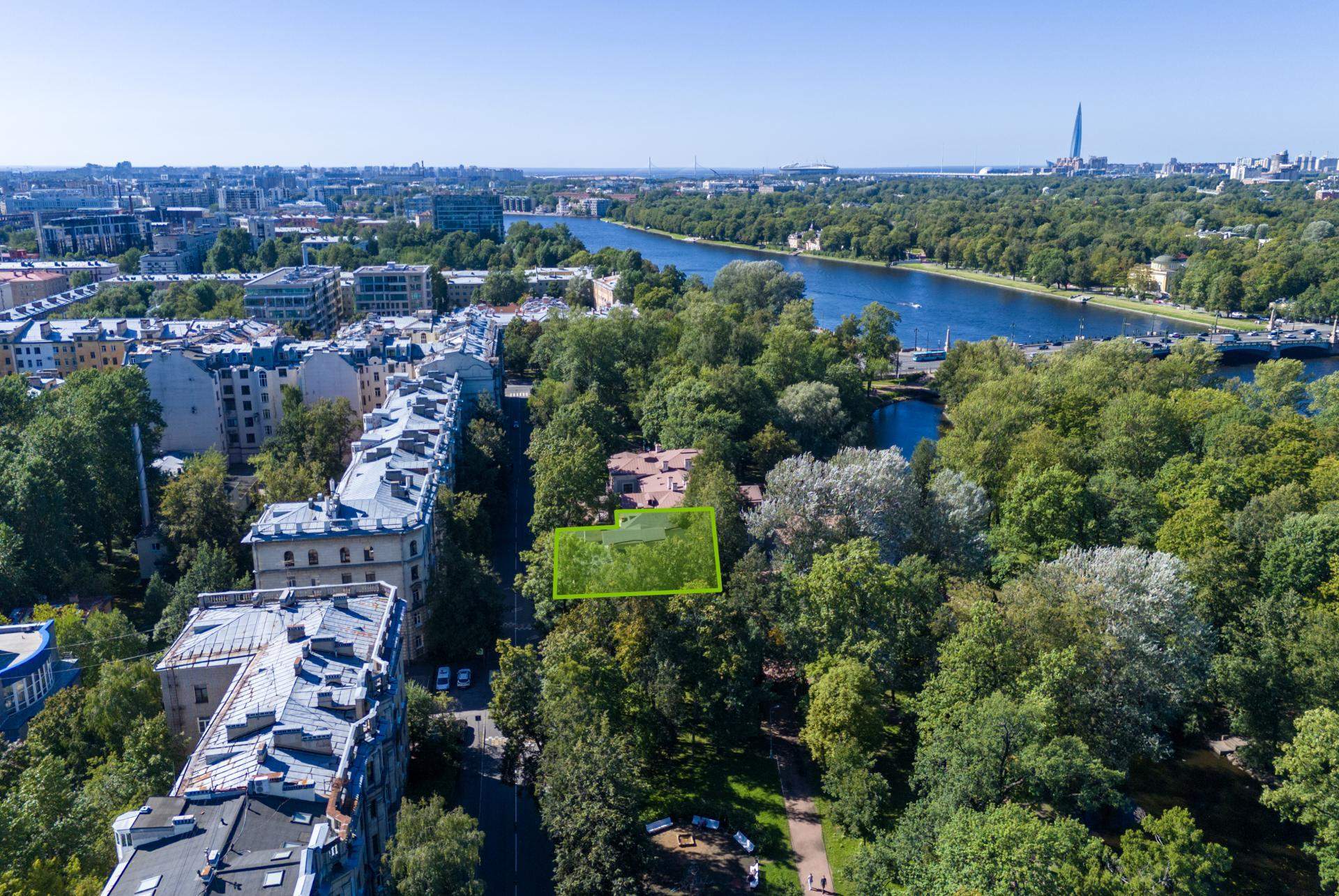 Объект по адресу Санкт-Петербург, Академика Павлова улица, д.13а 