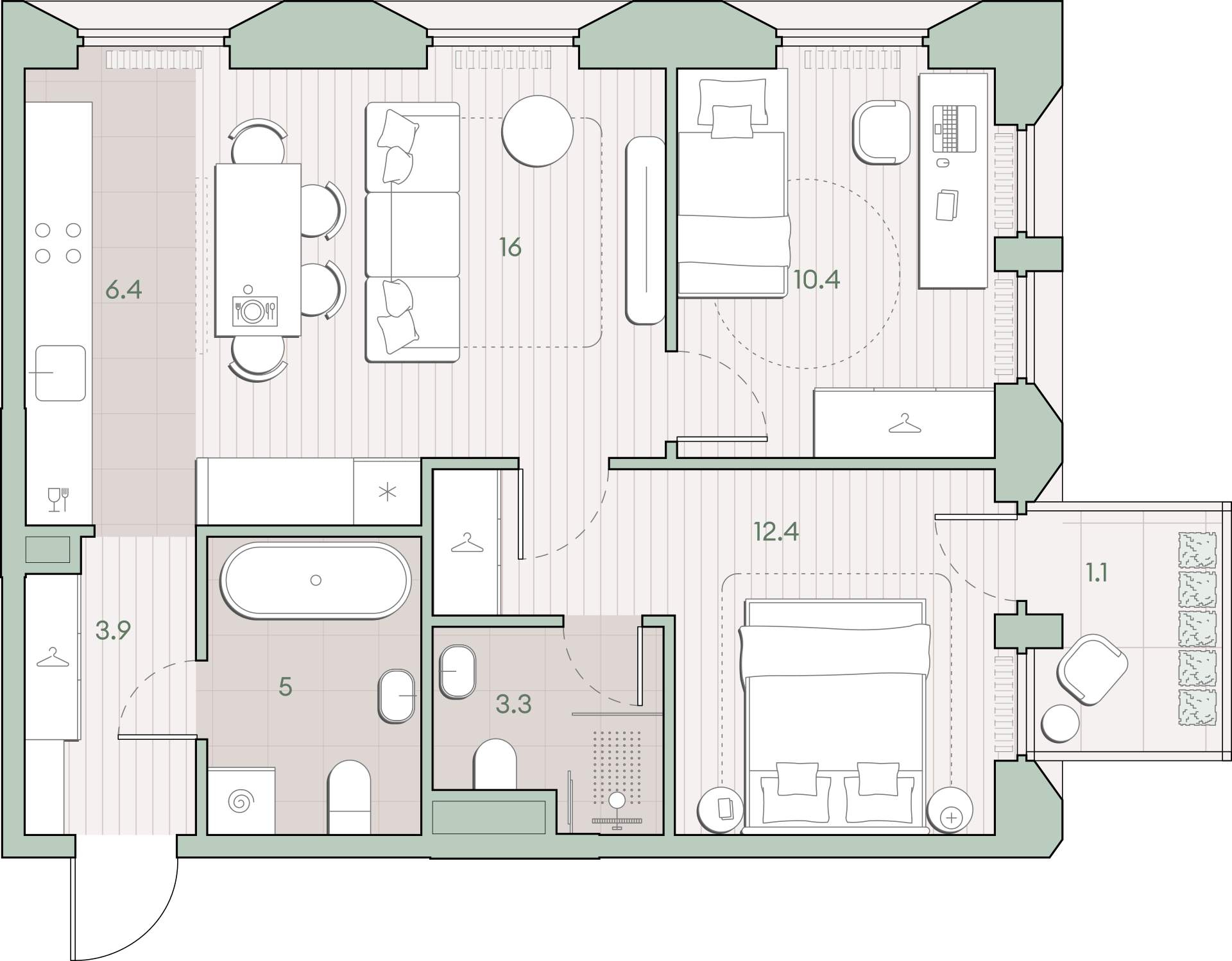 Объект по адресу Москва, Очаковское шоссе, д.1 