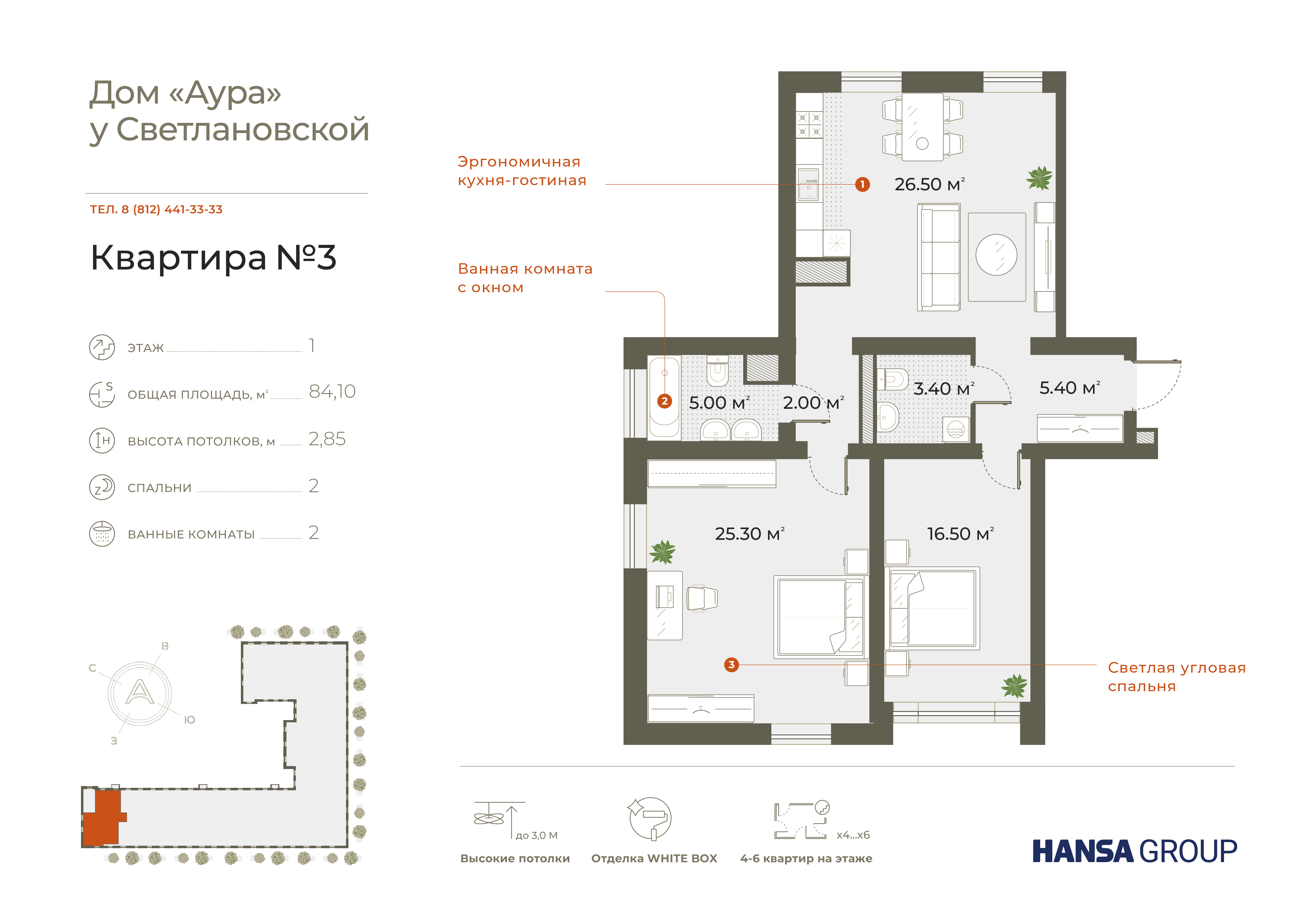 Объект по адресу Санкт-Петербург, Зеленогорская улица, д.3 
