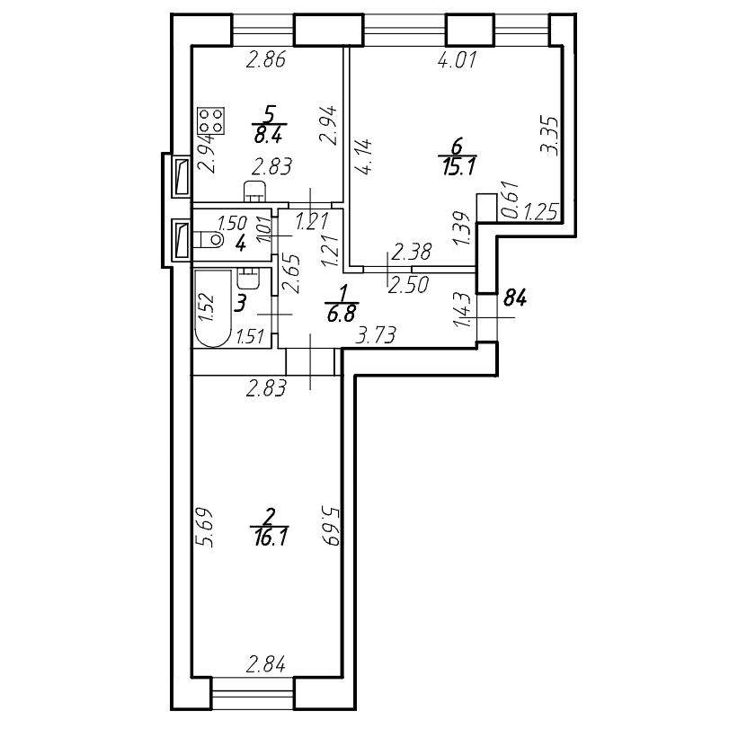 Объект по адресу Москва, Московское шоссе, д.256к8 