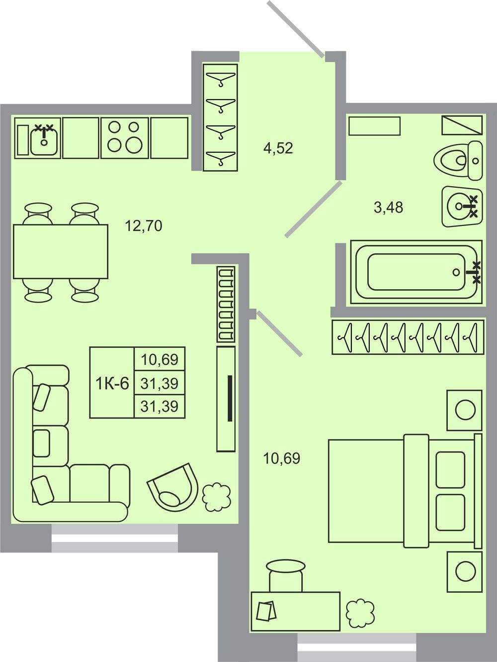 Объект по адресу Ленинградская обл, Всеволожский р-н, Тихая ул, д. 1