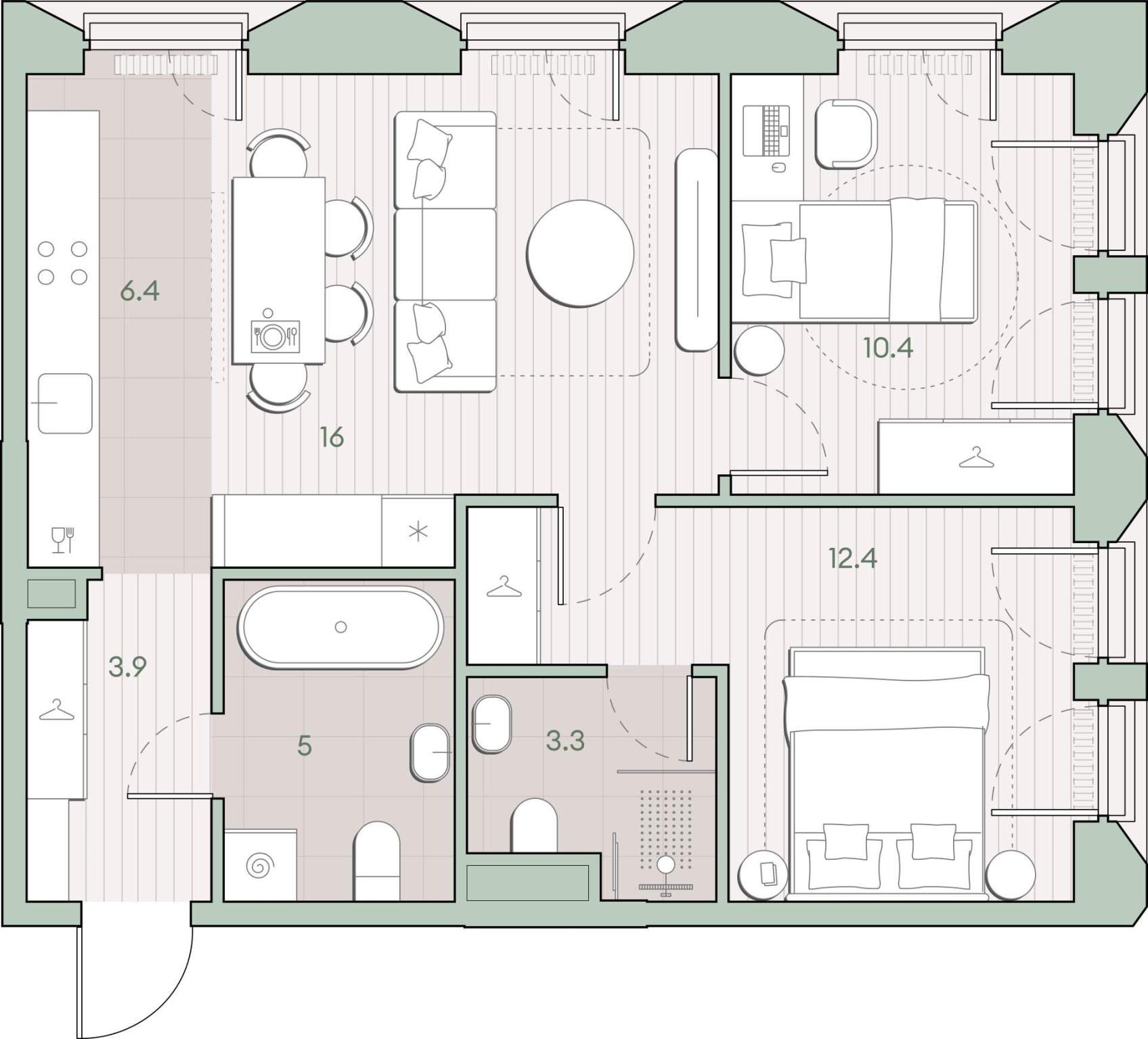 Объект по адресу Москва, Очаковское шоссе, д.1 