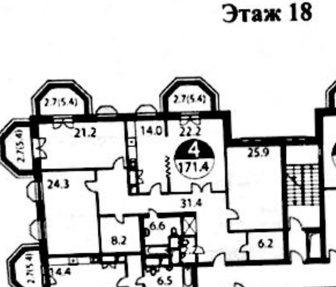 Фото квартиры по адресу Москва, Вернадского проспект, д.80Ак1 